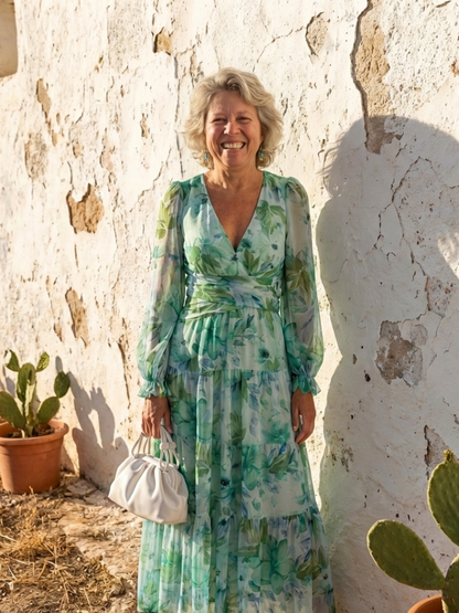 Althea | Floral Maxi Dress