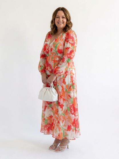 Althea | Floral Maxi Dress
