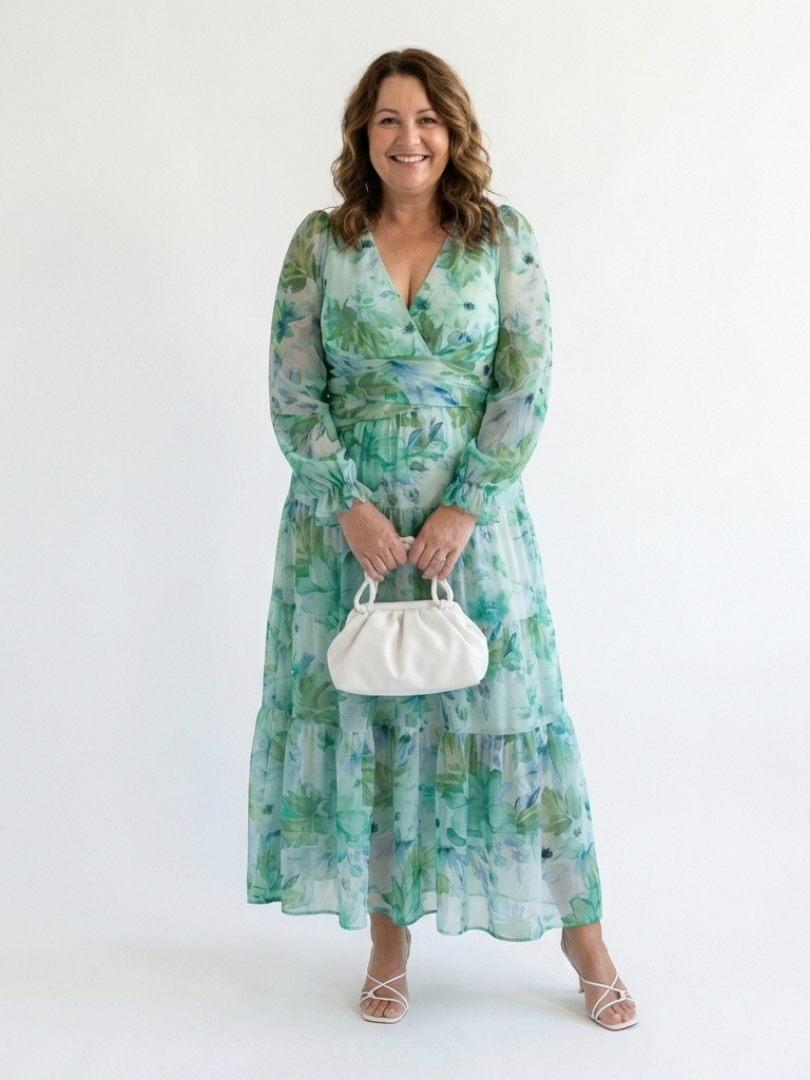 Althea | Floral Maxi Dress