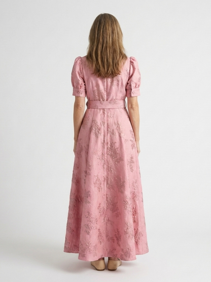 Xanthea | Floral Shirt Maxi Dress