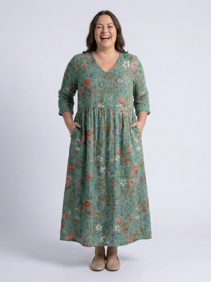 Marina | Floral Maxi Dress
