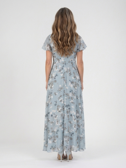 Ismeria | Chiffon Maxi Dress