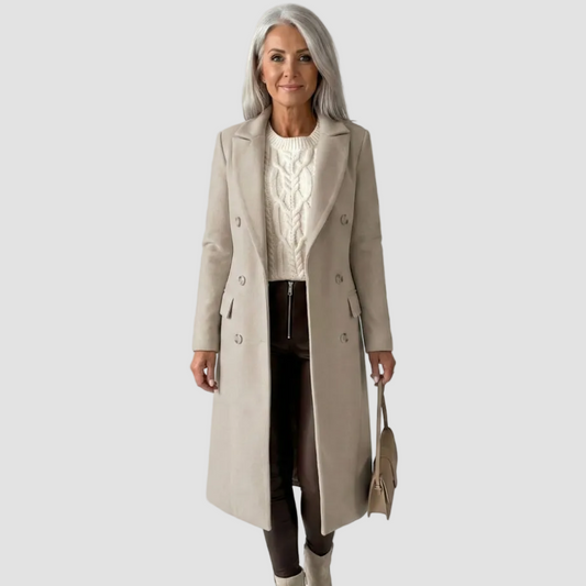 Hazel | Elegant Longline Coat