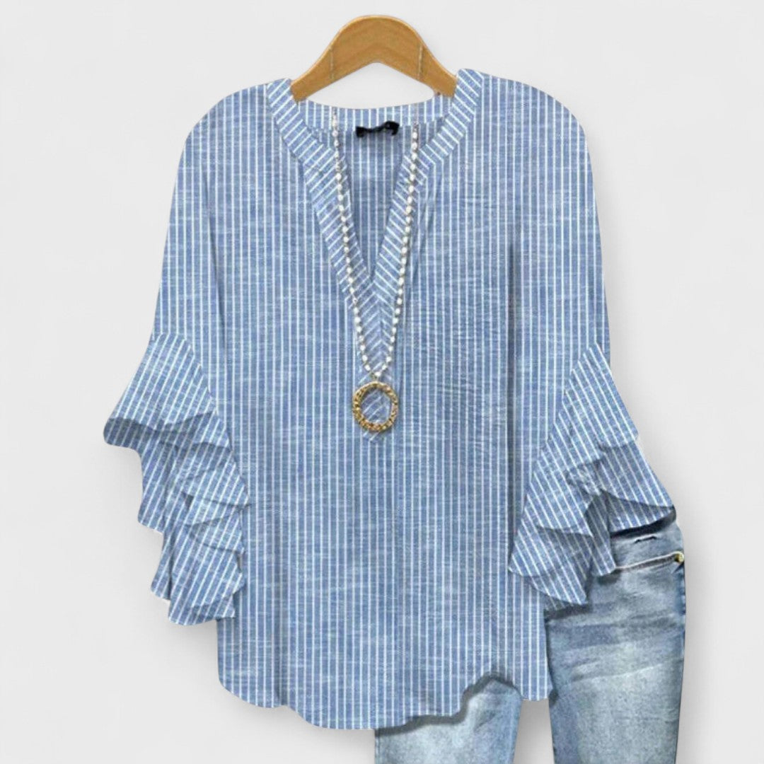 Maribel | Flowy Ruffle Top