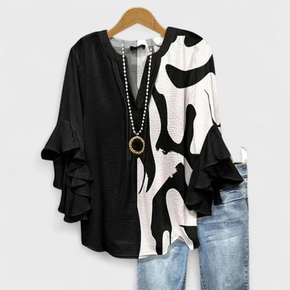 Maribel | Flowy Ruffle Top