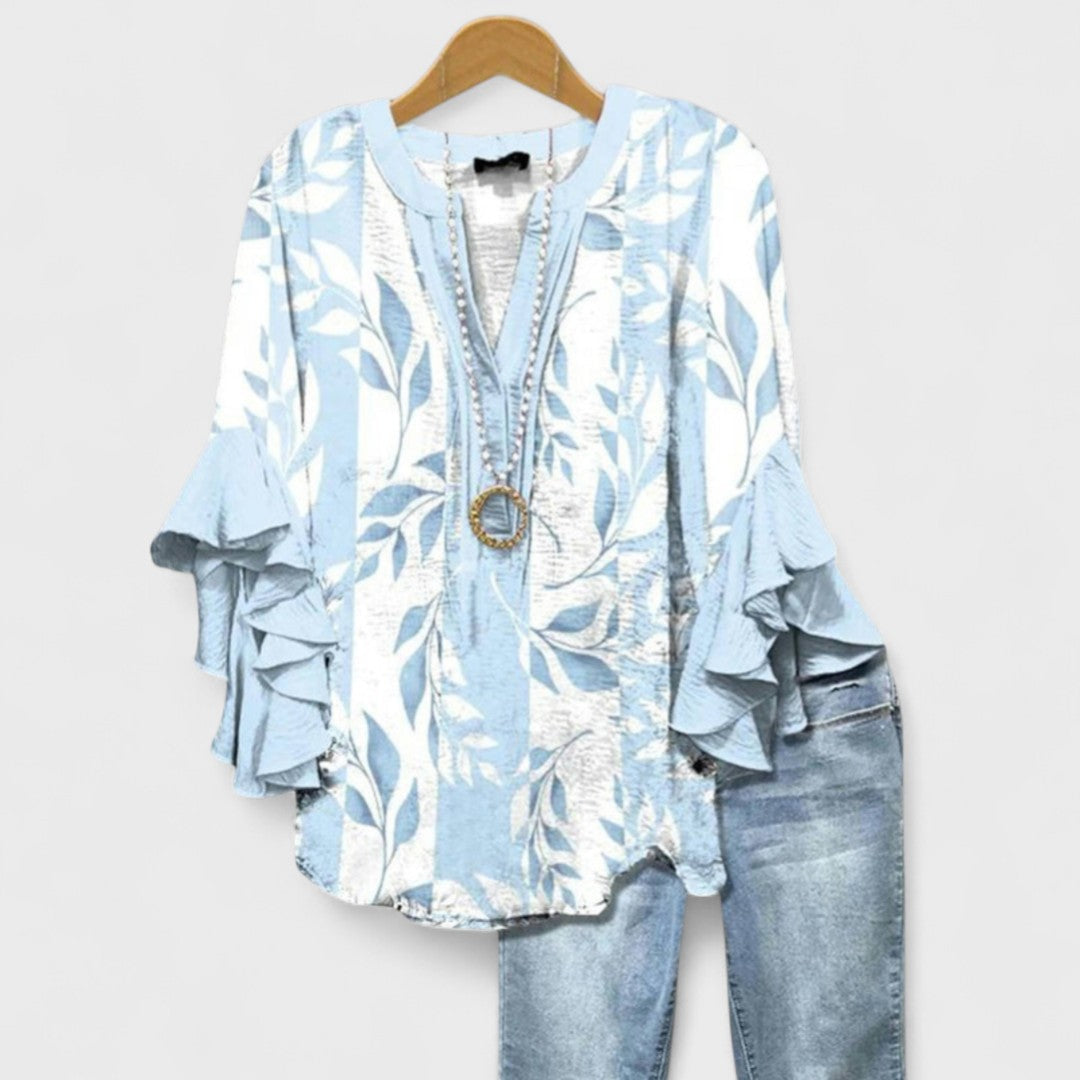Maribel | Flowy Ruffle Top