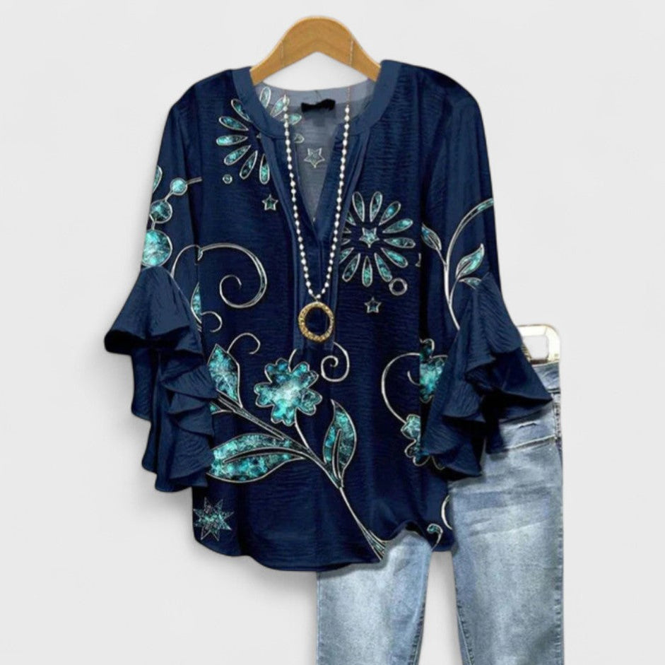 Maribel | Flowy Ruffle Top