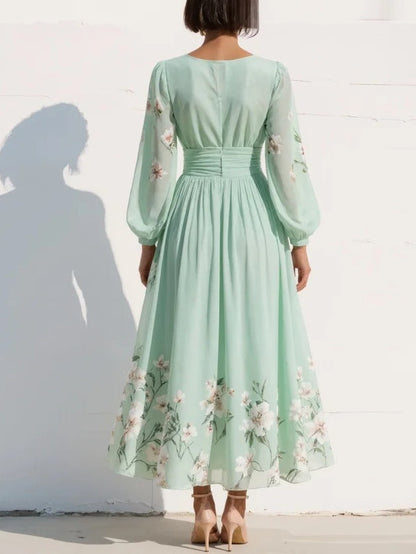 Odelia | Floral Midi Dress