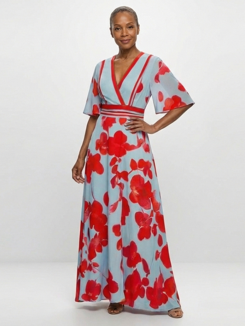Corinne | Floral Maxi Dress