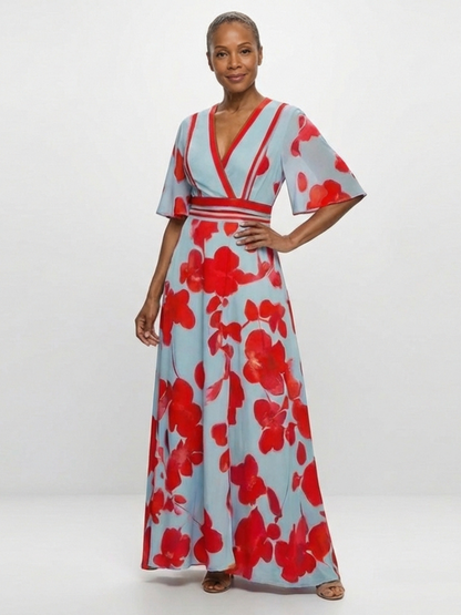 Corinne | Floral Maxi Dress