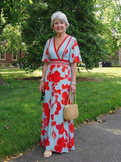 Corinne | Floral Maxi Dress