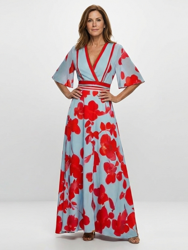 Corinne | Floral Maxi Dress