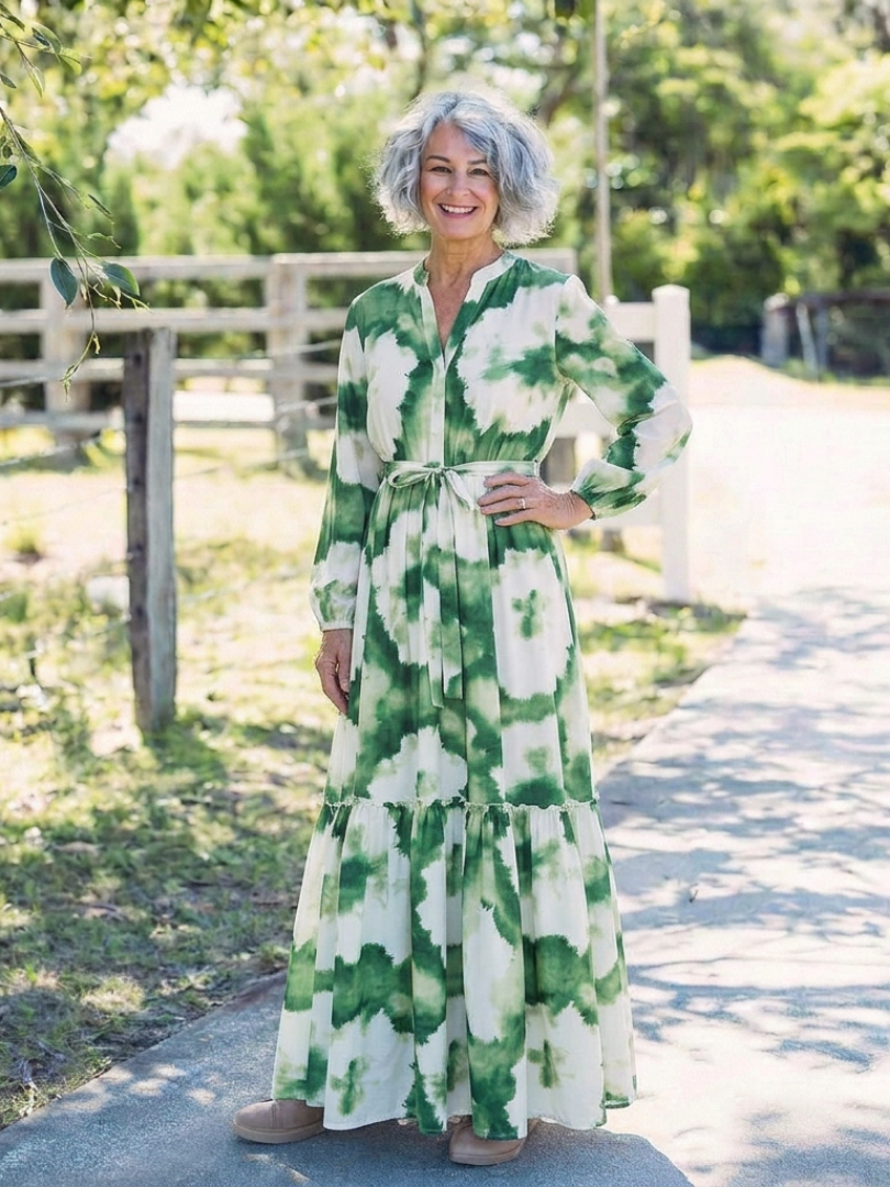 Sabine | Tiered Maxi Dress