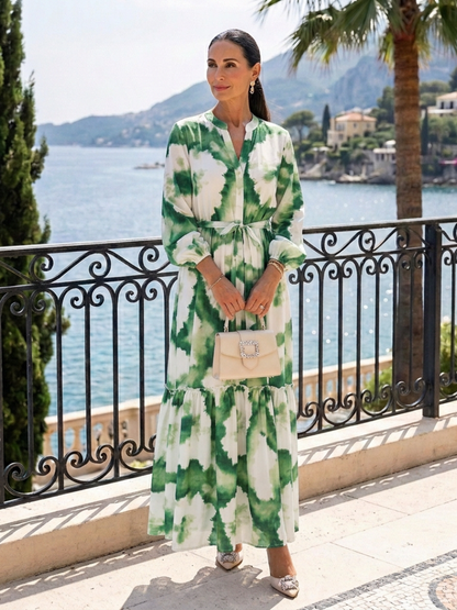Sabine | Tiered Maxi Dress