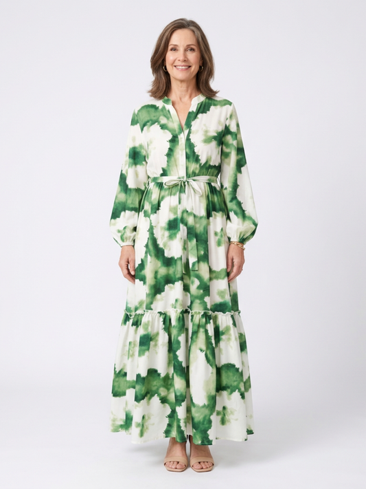 Sabine | Tiered Maxi Dress