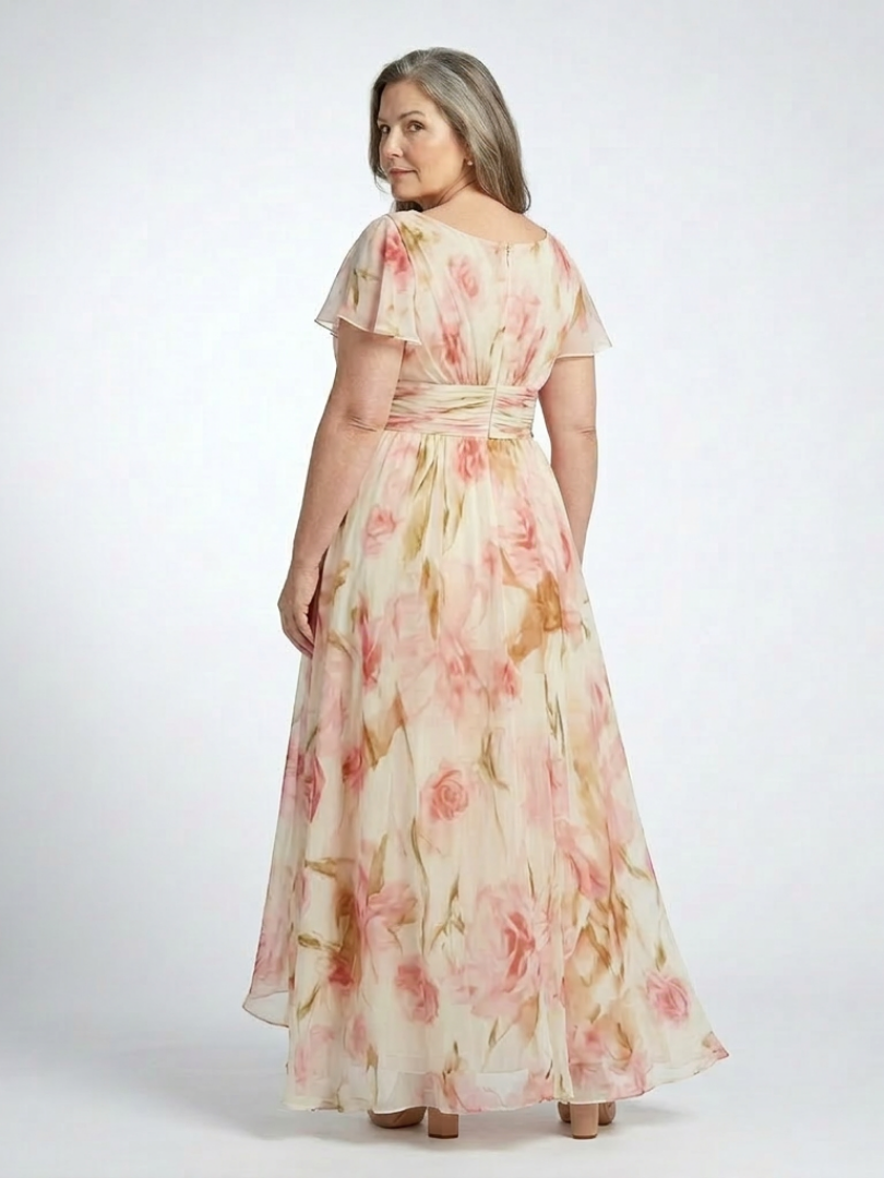 Elara | Floral Maxi Dress