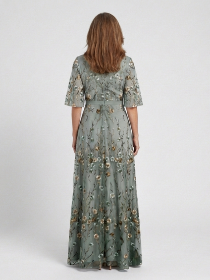 Evadne | Floral Maxi Dress