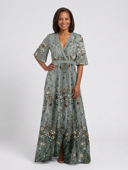 Evadne | Floral Maxi Dress