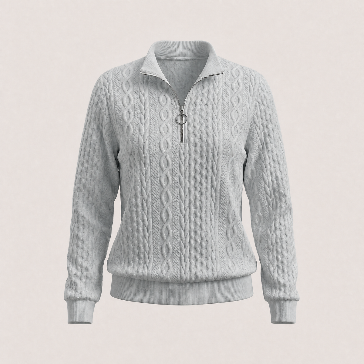 Amy | Zip-Up Cardigan