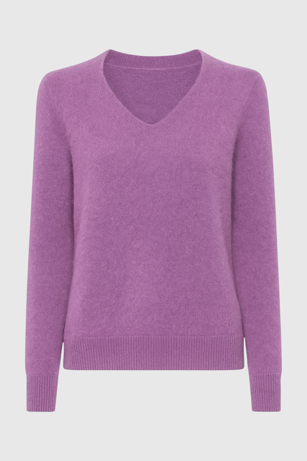 Diana | Dark Purple Flattering Sweater
