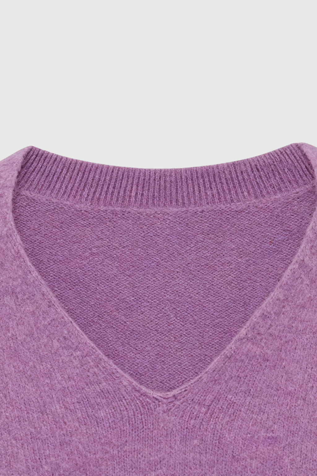 Diana | Dark Purple Flattering Sweater