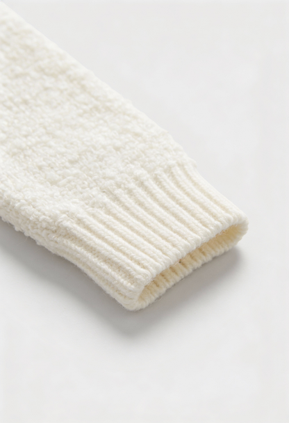 Sarah | Open-Front Cardigan with Ribbed Details