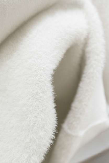 Bianca | White Slim Fit Turtleneck Sweater
