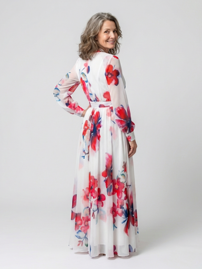 Lillian | Wrap Maxi Dress