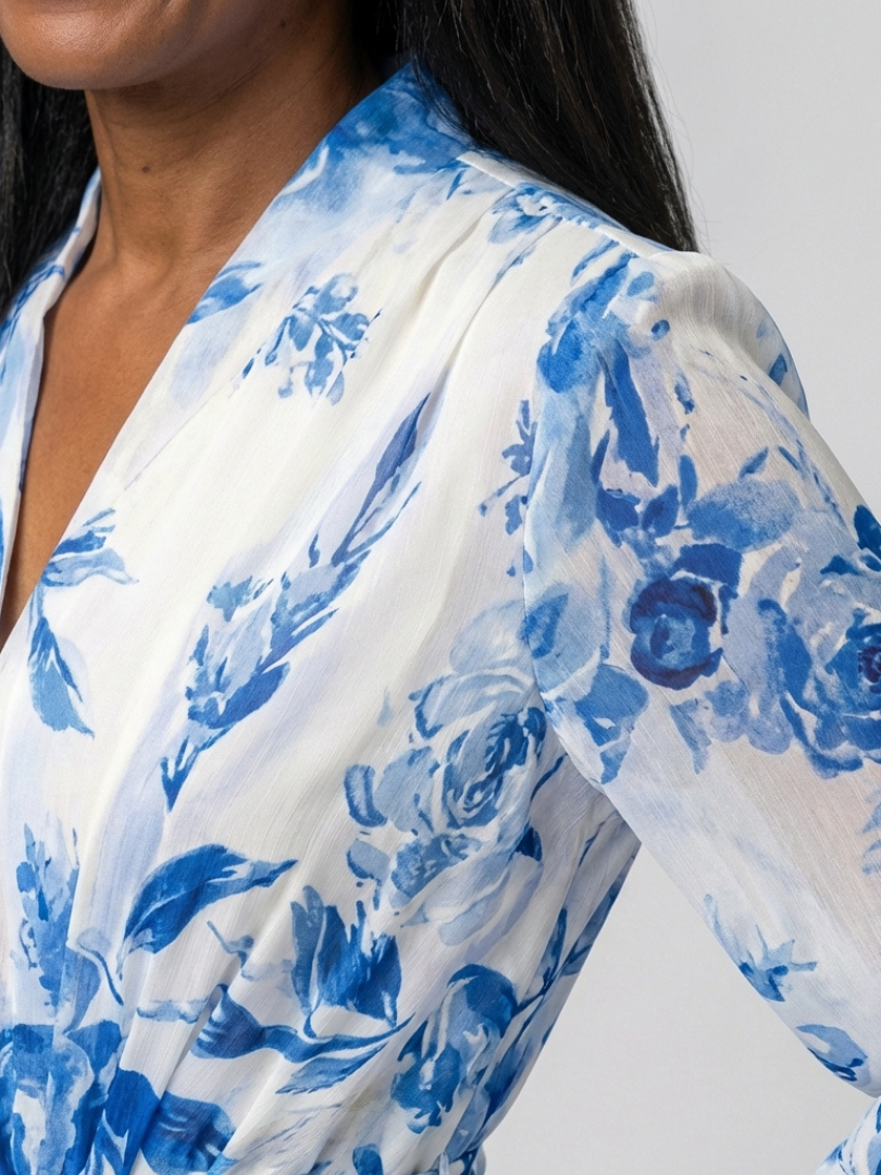 Lillian | Wrap Maxi Dress