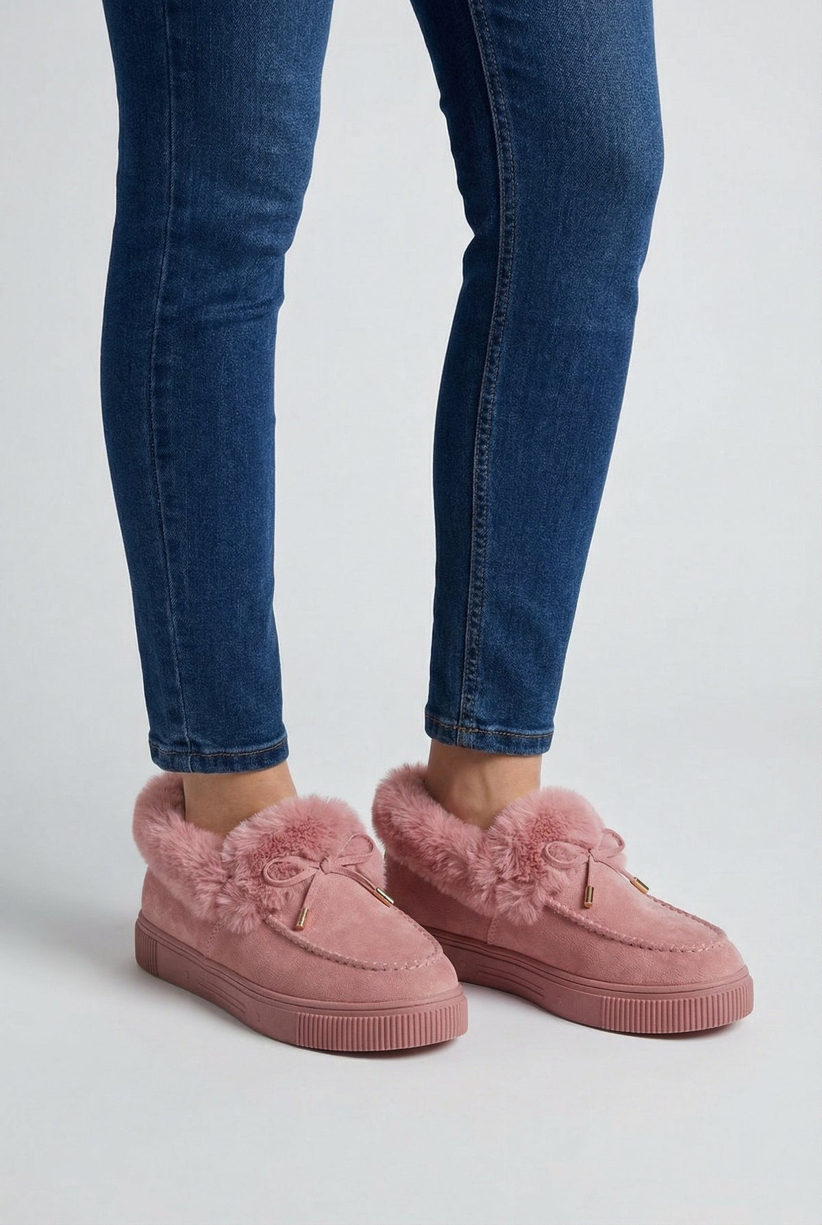 Serena | Pink cosy lined winter boots