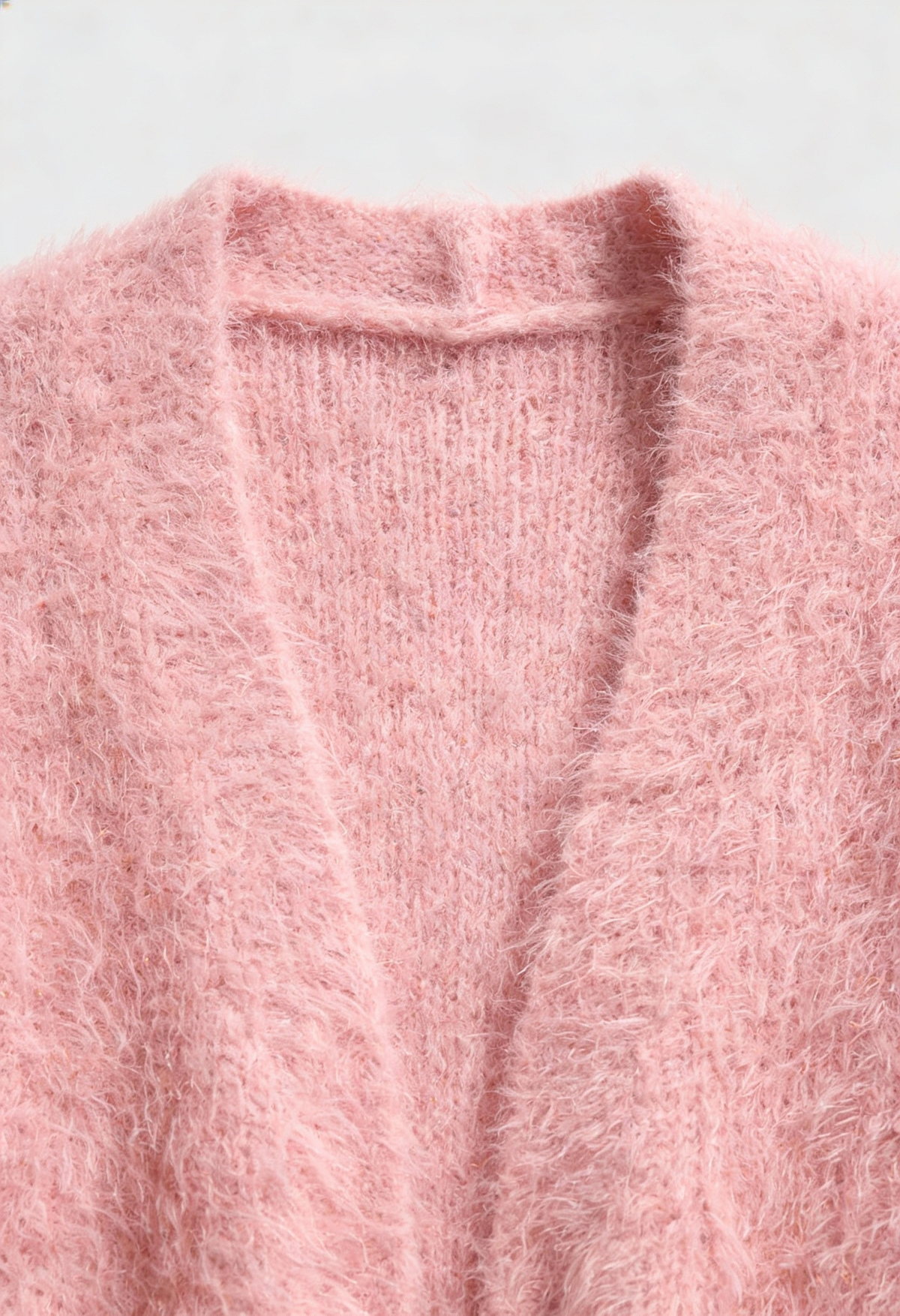 Ava | Pink Knit Cardigan with Versatile Styling