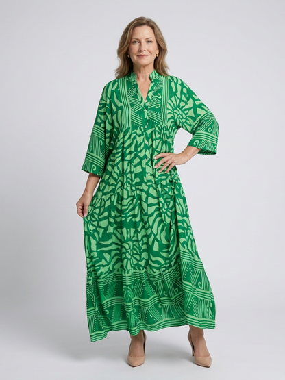 Marielle | Button Midi Dress