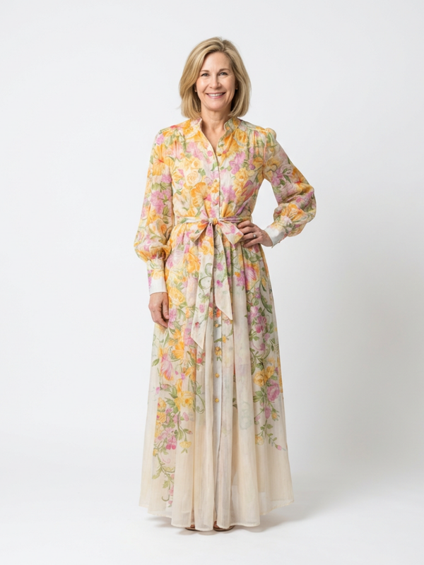 Primrose | Botanical Maxi Dress