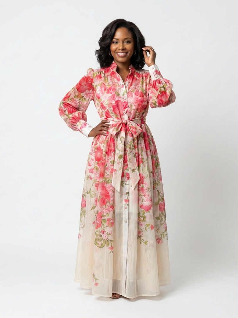 Primrose | Botanical Maxi Dress