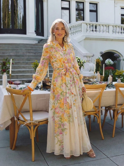 Primrose | Botanical Maxi Dress