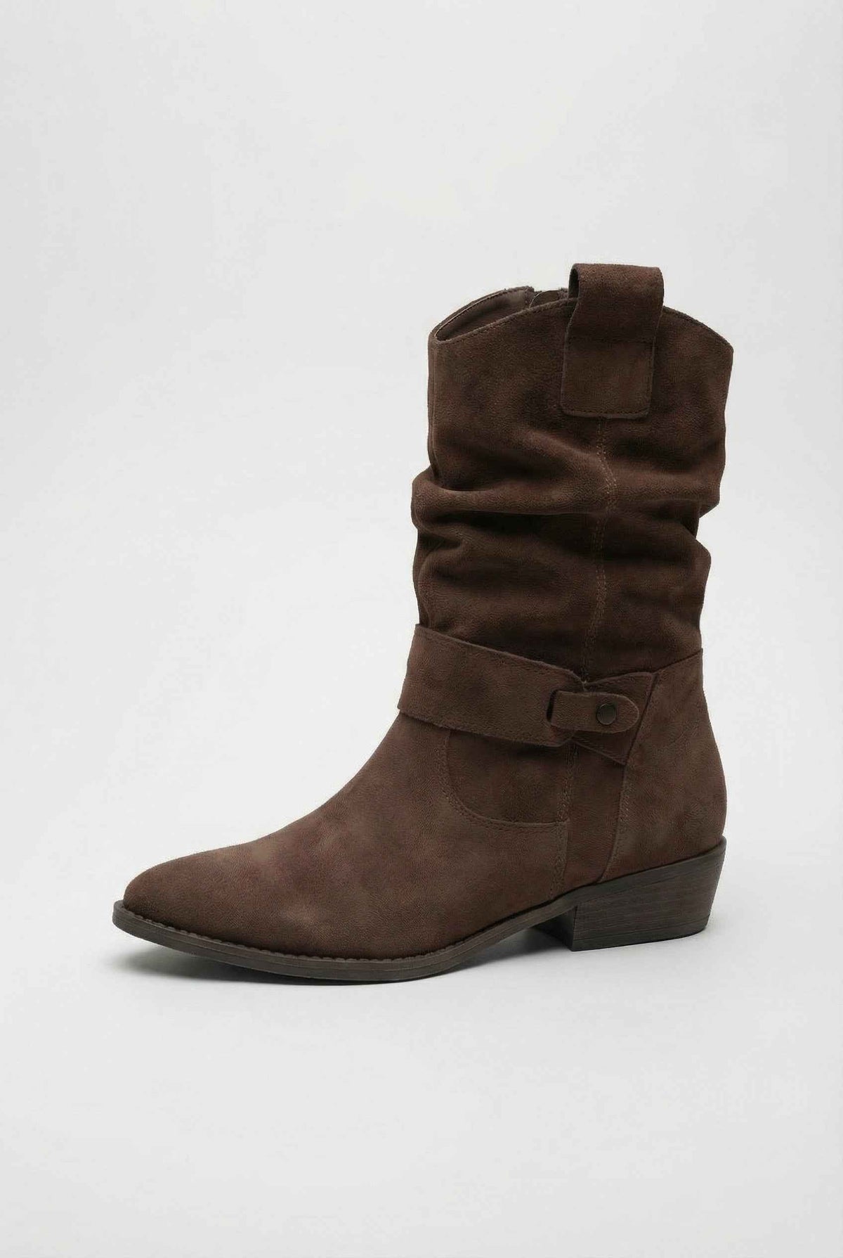 Harriet | Dark brown suede ankle boots