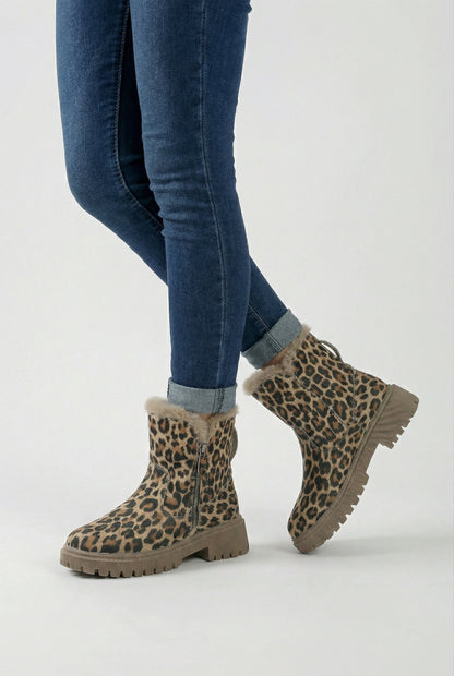 Penelope | Leopard print ankle boots