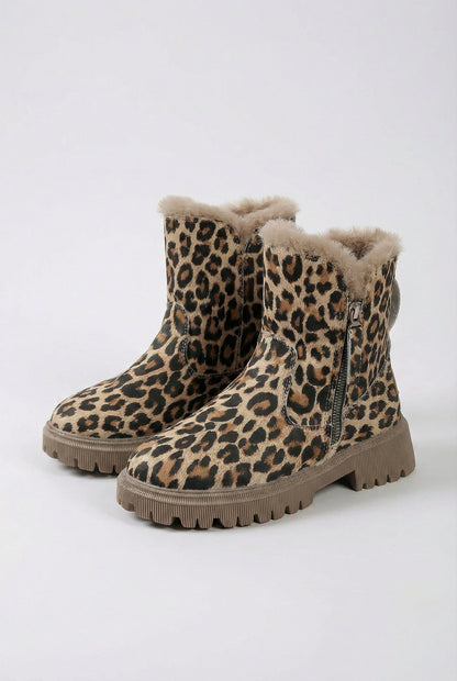 Penelope | Leopard print ankle boots