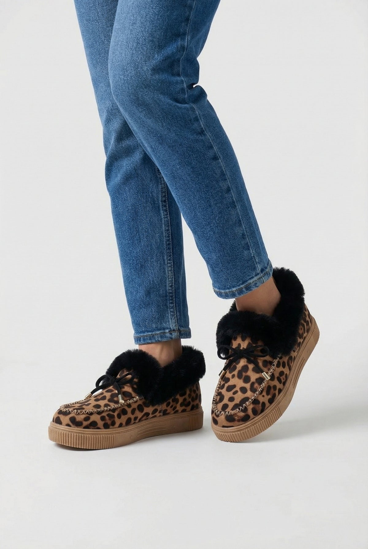 Chloe | Leopard print ankle boots