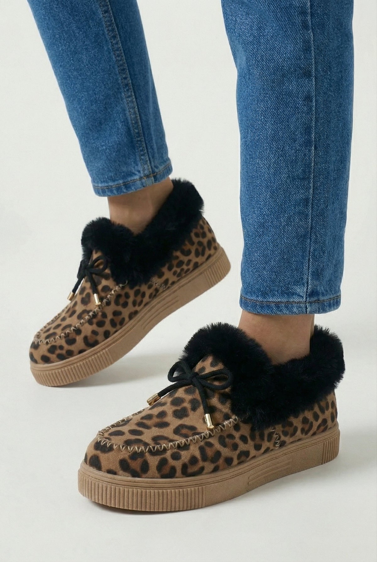 Chloe | Leopard print ankle boots