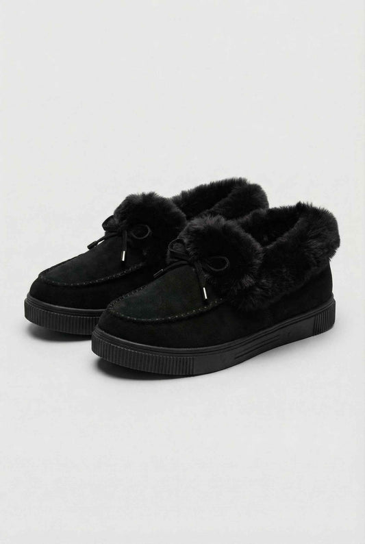 Stella | Cosy black winter boots