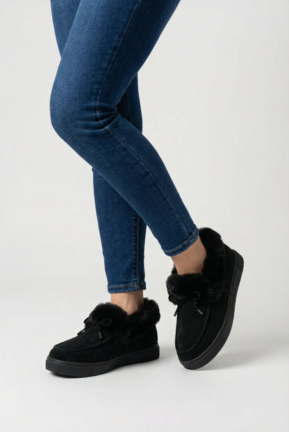 Stella | Cosy black winter boots