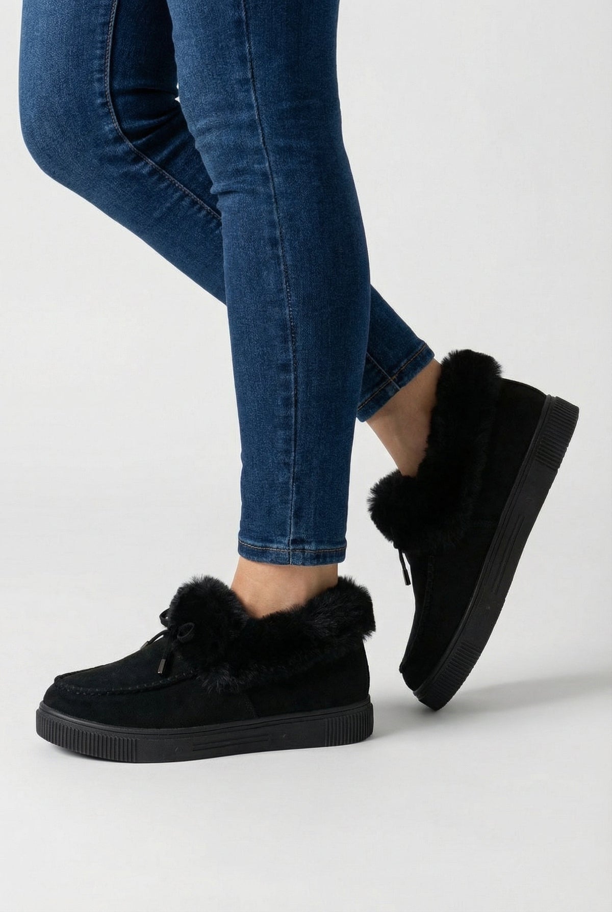 Stella | Cosy black winter boots