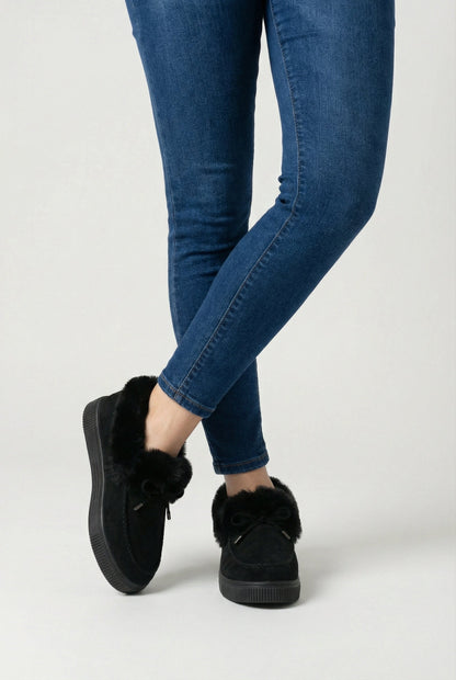 Stella | Cosy black winter boots