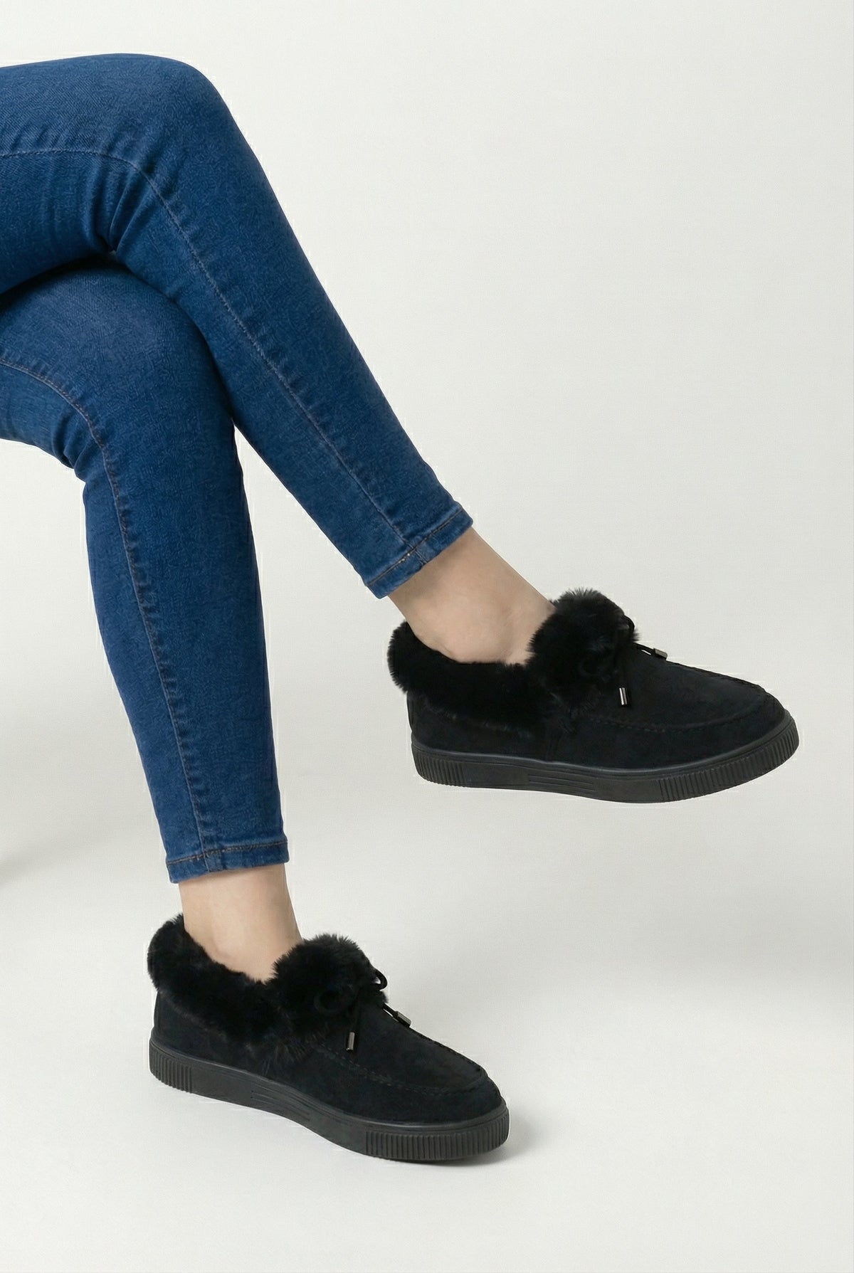 Stella | Cosy black winter boots