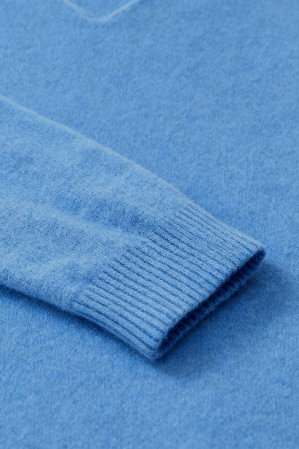 Charlotte | Blue V-Neck Women's Sweater