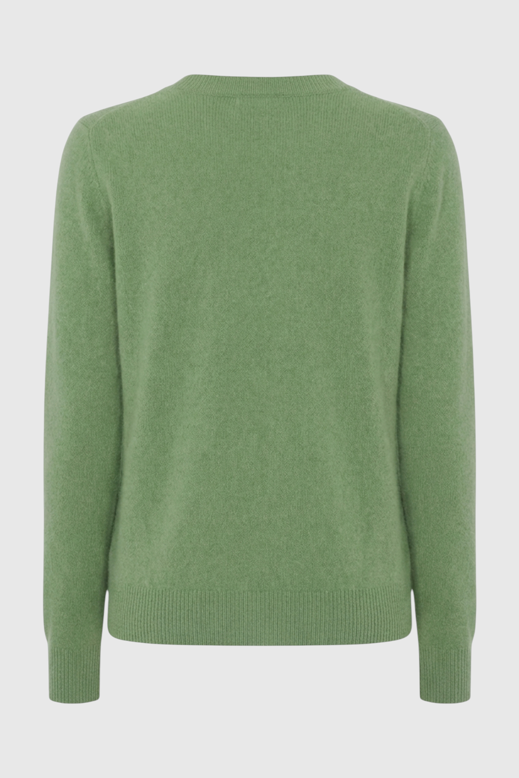 Audrey | Olive Green V-Neck Sweater
