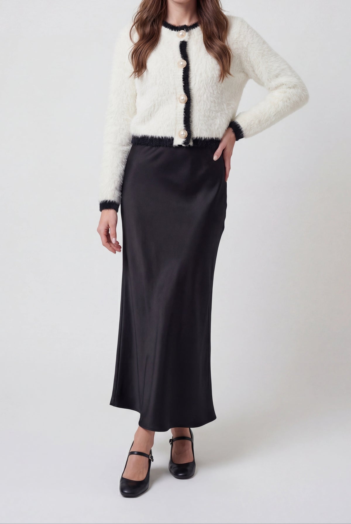Hannah | Cropped Open-Front Cardigan Sweater
