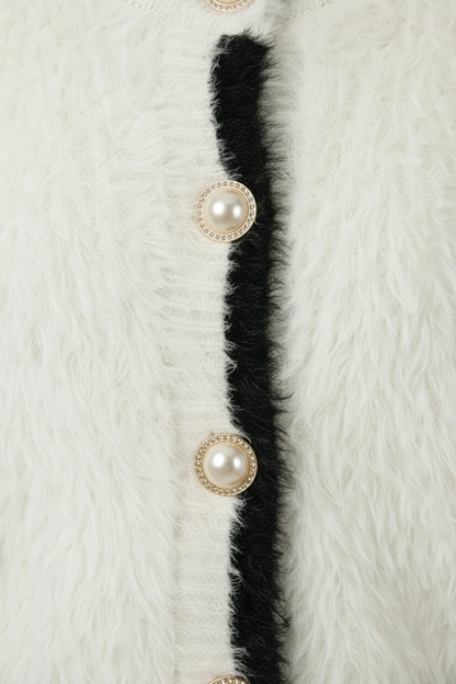 Hannah | Cropped Open-Front Cardigan Sweater
