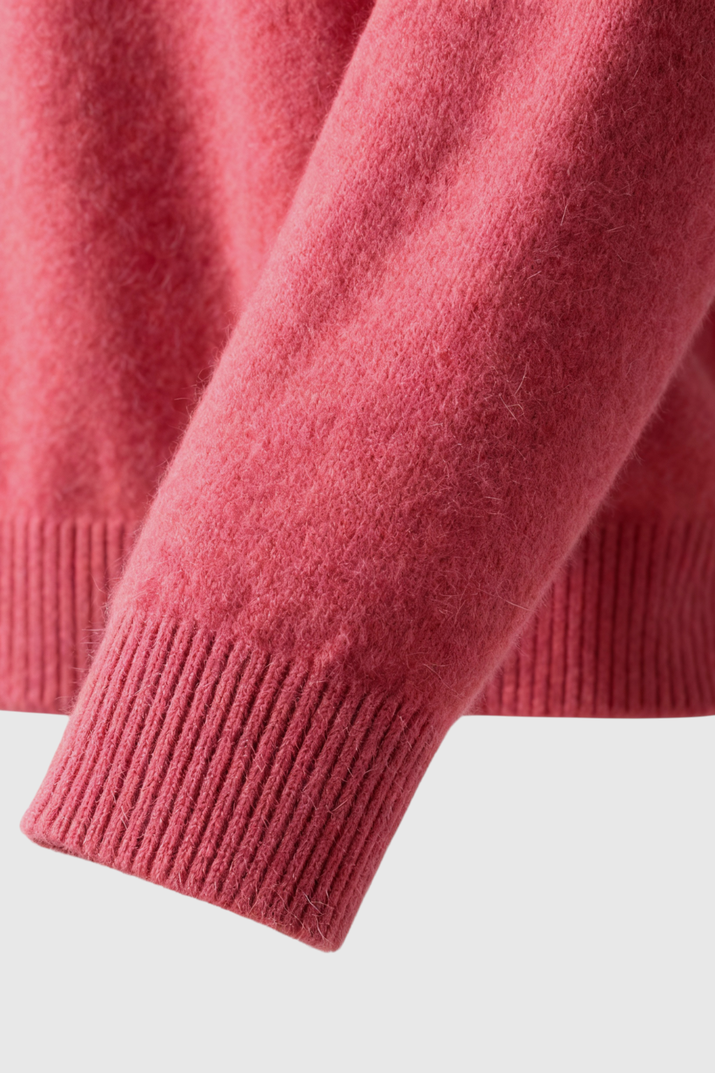 Margot | Pink Red V-Neck Sweater